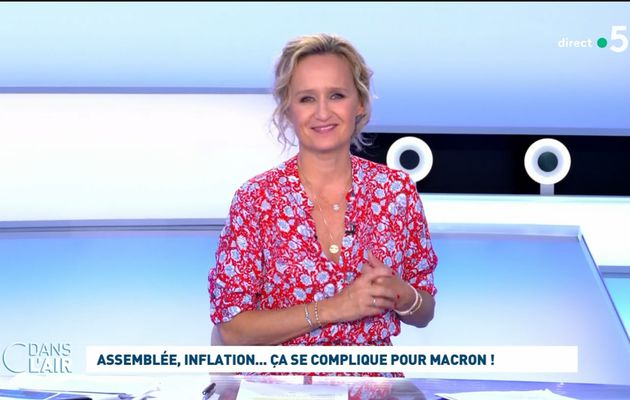 Caroline Roux C Dans l'Air France 5 le 30.06.2022