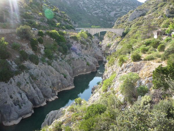 Saint Guilhem le désert et le pont du diable