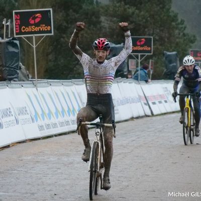 Coupe de France Masters de cyclo-cross à Flamanville (50) : Vincent Limoges  (CCC) 3ème au scratch des Masters 1 à 3 et 1er Master 1