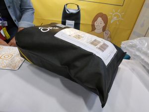 Nos photos du colis réutilisable Ôpack sur le Concours Lépine 2023 @ Foire de Paris