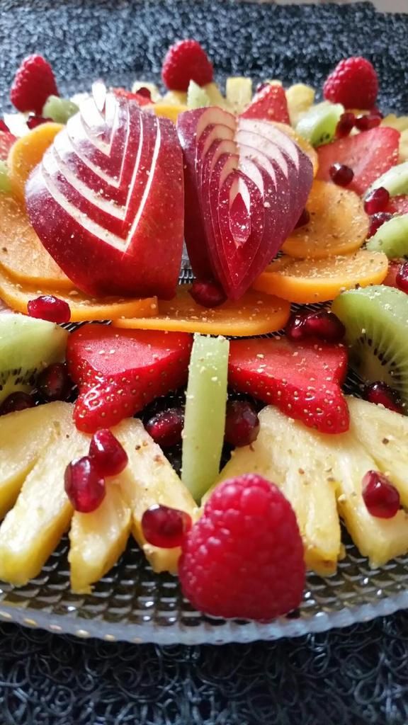 Plateau multi-fruits aux zestes de Combava