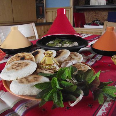 Petits pains marocains "Batbout"