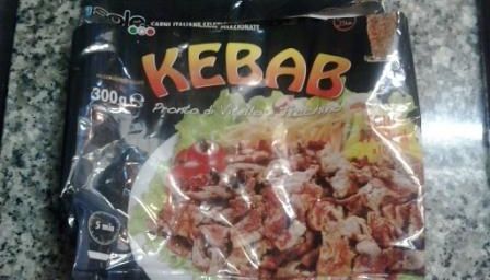 Kebab e polenta (bicolore)