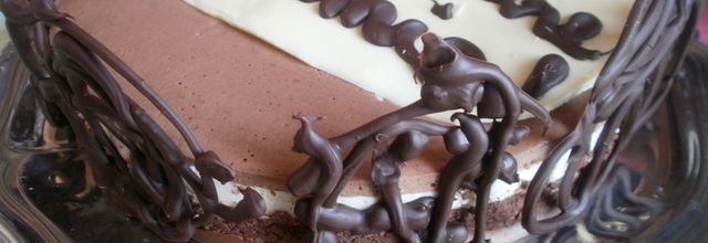 Bavarois aux trois chocolats