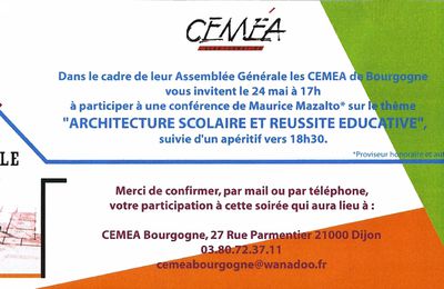 Tract colloque "Architecture scolaire"