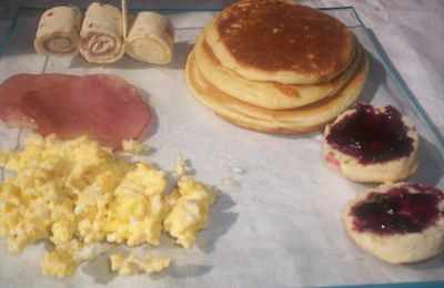 Les pancakes spécial gros dodos du dimanche matin