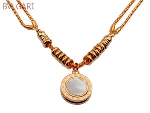 bvlgari ceramic pendant necklace