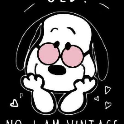 Old ? No I am Vintage - Snoopy - Picture - Free