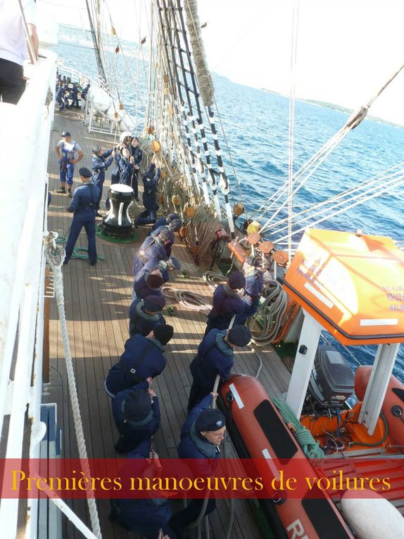 Embarquement à bord du Kruzenshtern du 27 mai au 10 juin 2014.