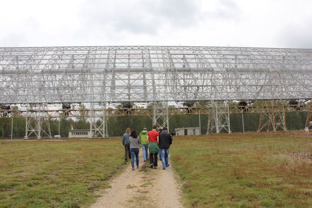 Sortie au radiotélescope de Nancay, le 19 Mai 2012.