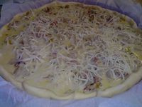 Tarte aux endives et aux lardons fumés