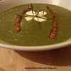 soupe/velouté de fanes de carottes