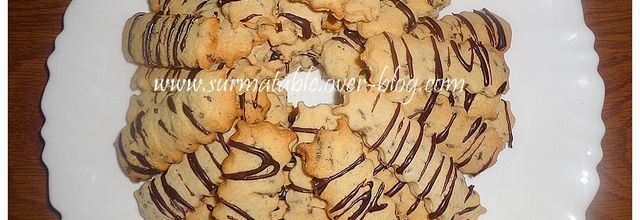 Sablés aux Vermicelles de Chocolat