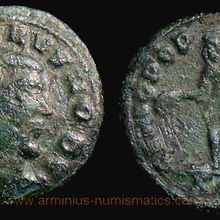 Severus II, 305-306 AD., Siscia mint, Quarter-Follis, RIC 170a. 
