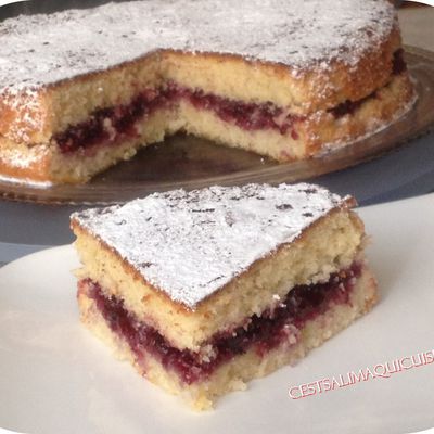 Gâteau au yaourt et noix de coco