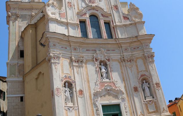 Cervo (IM), Liguria, Italy: Chiesa Parrocchiale di San Giovanni Battista (Chiesa dei Corallini)