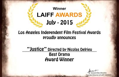 2 winning awards in Los Angeles Independent Film Festival Awards