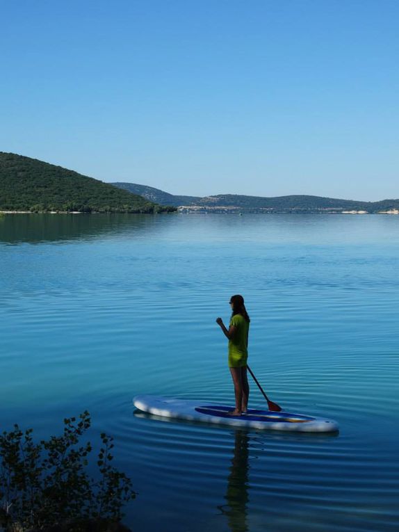 Stand-up Paddle sur le lac de Sainte-Croix (Var) - 2013