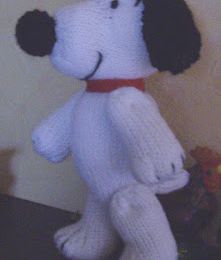 Snoopy au tricot