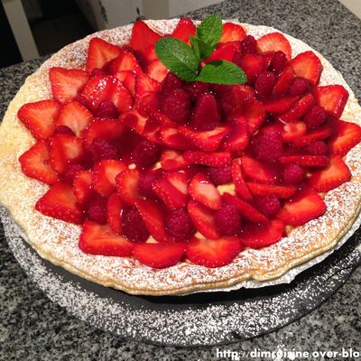 Tarte à la fraise