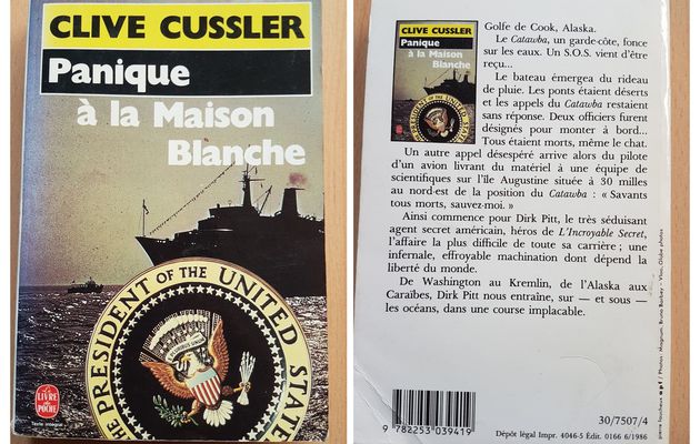 Panique à la Maison Blanche - CLIVE CUSSLER