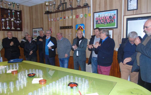 Le 13 janvier 2019, Jean-Luc PALUD, LÉGION SAINT-PIERRE de BREST (FOOT BALL), reçoit la médaille de bronze JSEA, promotion janvier 2018.