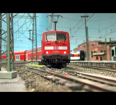 Le Réseau de trains miniatures HO «Gare centrale de Neupreussen» -