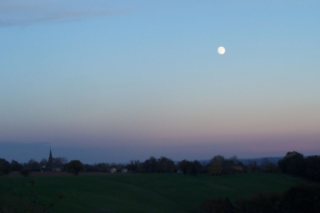 mes photos préférées, celles de mes balades (surtout le matin) et de la vue époustouflante qu'on a parfois...