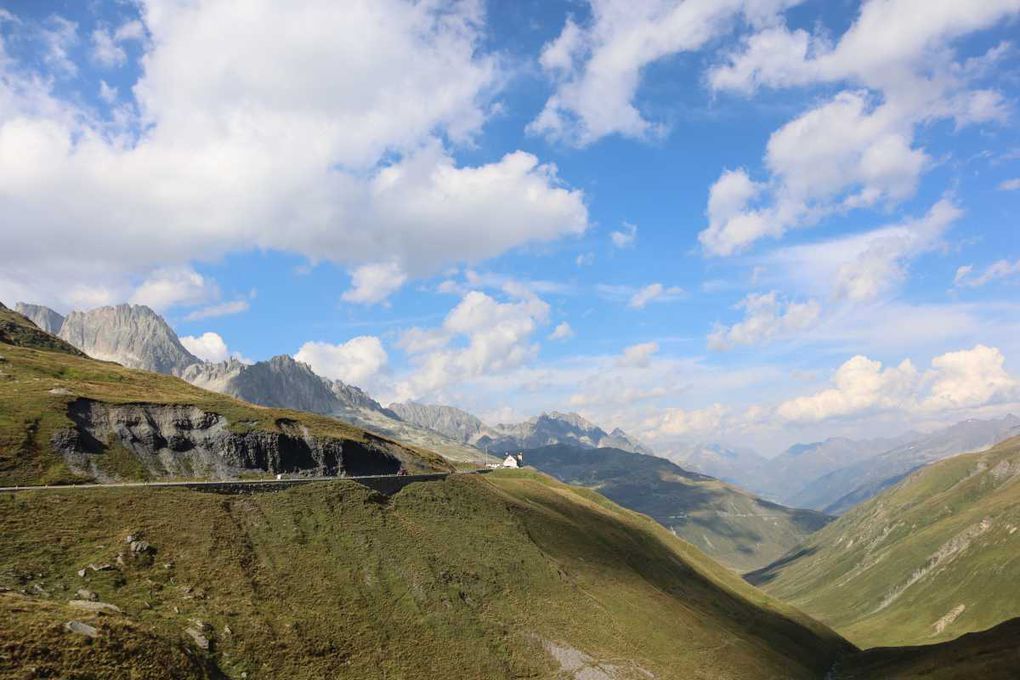 Tag 1 - Anreise von Rosenheim durch Österreich, den Oberalp-Pass und den Furkapass nach Brig.