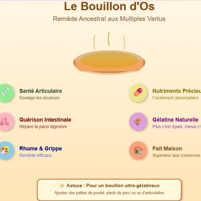 Le Bouillon d'Os : ?lixir Ancestral de Santé
