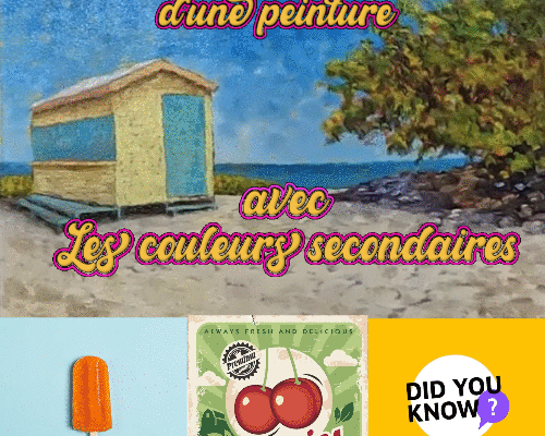 Dessin et peinture - vidéo 4443 : Comment sublimer les couleurs d'une peinture en utilisant les couleurs complémentaires ?  - huile ou acrylique.