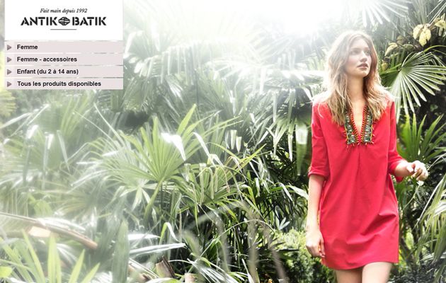 ANTIK BATIK est sur Vente Privées