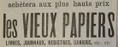 Le blog de Vieux papiers