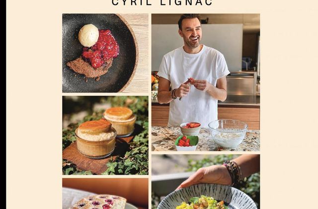 Publication cette semaine du livre Fait maison, 45 recettes par Cyril Lignac.