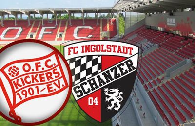 Kickers Offenbach vs Ingolstadt - DFB POKAL - LIVE