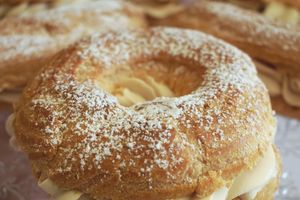 Paris-Brest ganache montée aux carambars