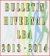 Le Livret Hivernal des compétitions 2013-2014