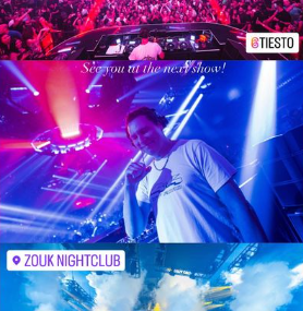 Tiësto vidéo, photos | Zouk Nightclub | Las Vegas, NV - august 20, 2022