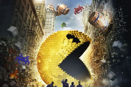 Pixels (3D) de Chris Columbus avec Adam Sandler, Michelle Monaghan, Pac-Man...
