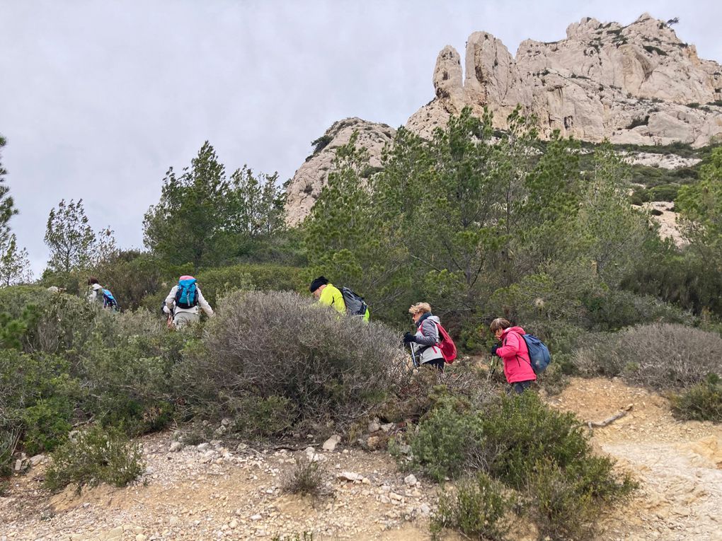 Retour vers le col des Baumettes