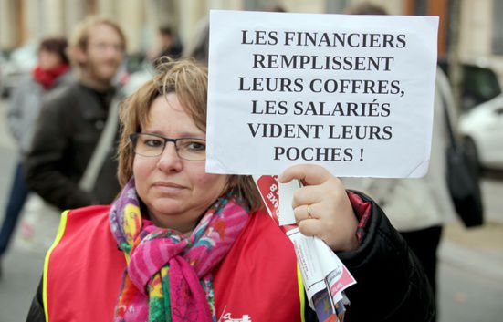 Grève des fonctionnaires: «La plus forte mobilisation» sous Hollande, selon la CGT.