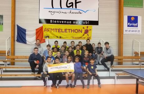 LE TTGF A L'HEURE DU TELETHON !