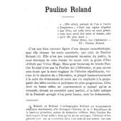 Une apôtre socialiste de 1848 : Pauline Roland - Persée