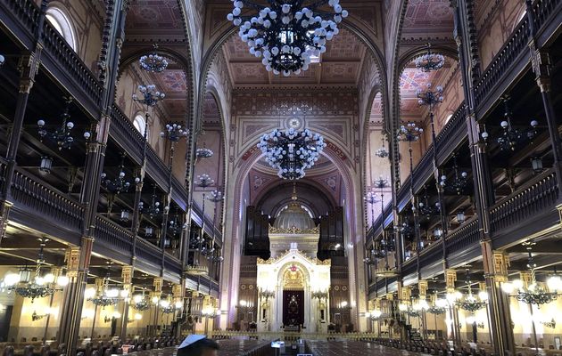 La Grande Synagogue de Budapest.