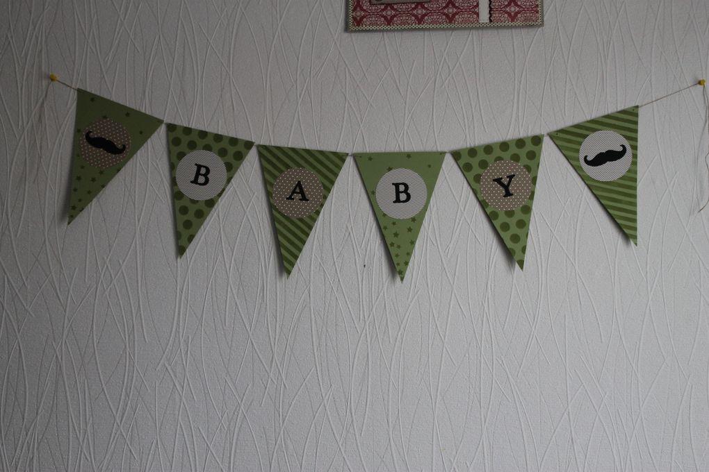 Déco pour une baby shower ...