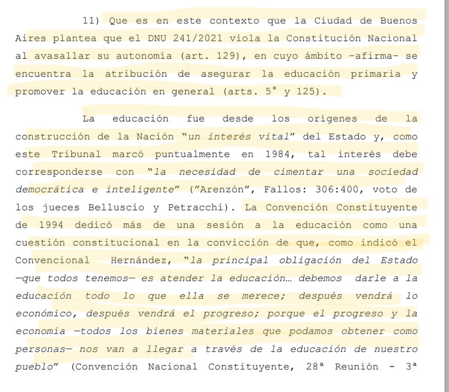 La Corte Suprema de Justicia de la Nación le terminó dando la razón a Horacio Rodríguez Larreta y el gobierno kirchnerista atacó el Fallo y las Instituciones 