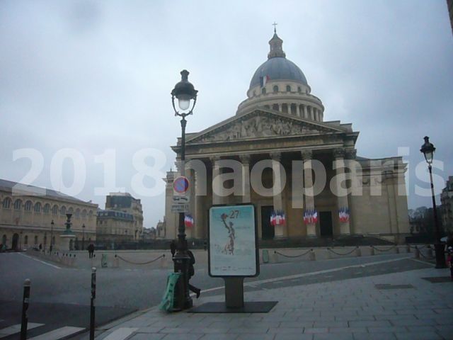   【PARIS】【サンジェルマン、パンテオン界隈】2018年3月19日