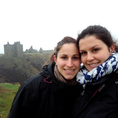 Brumeuse visite à Dunnottar Castle avec Géraldine