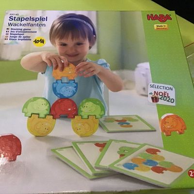 Jeu d’encastrement éléphants - HABA