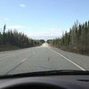 La petite pancarte sur la route de Chibougamau